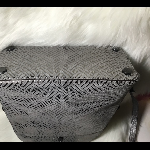 Adele DK silver Large backpack leather silver